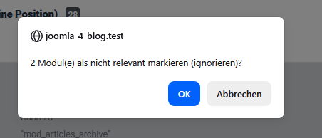 Setting the "ignore" option can be done individually or through multiple selections.